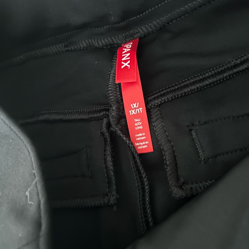SPANX Black Boot Cut Pants - Picture 9 of 9